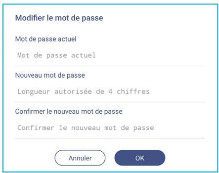 OPTOMA 3752RK - Configuration des paramètres de sécurité - 6