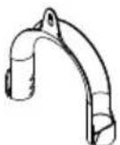 ELECTROLUX EWF8025DGWA - - Plastic hose guide - 1