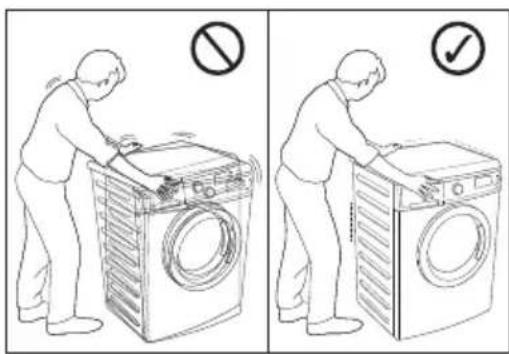 ELECTROLUX EWF8025DGWA - พื้นที่การติดตั้ง - 3