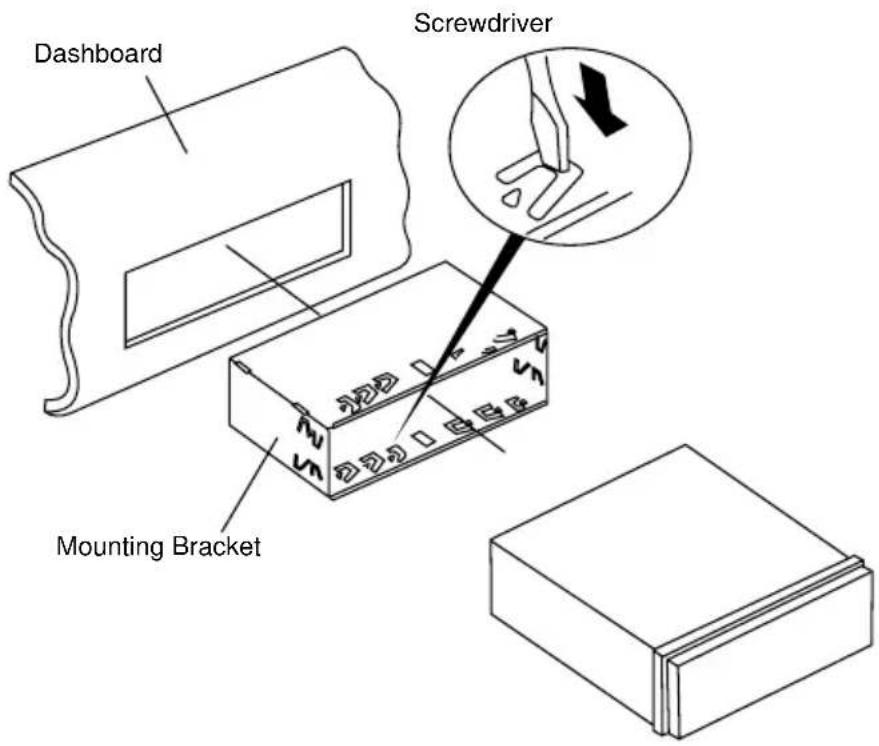 Dashboard Screwdriver Mounting Bracket