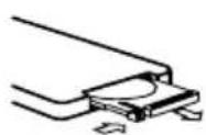 CLARION FZ501 - Replacing the lithium battery of remote control unit. - 1