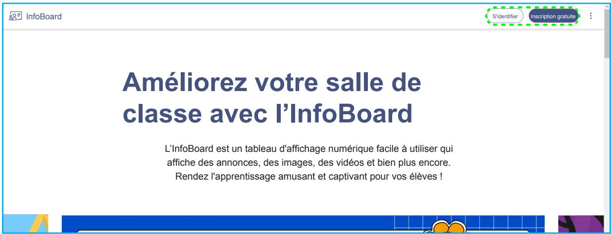 Améliorez votre salle de classe avec l'InfoBoard L'InfoBoard est un tableau d'affichage numérique facile à utiliser qui affiche des annonces, des images, des vidéos et bien plus encore. Rendez l'apprentissage amusant et captivant pour vos élèves !