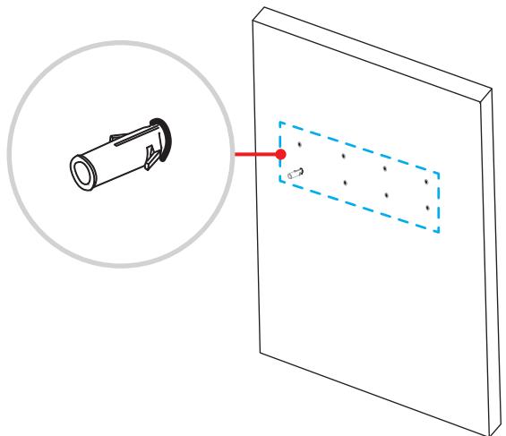 OPTOMA 3753RK - Installation par montage mural (Suite) - 2