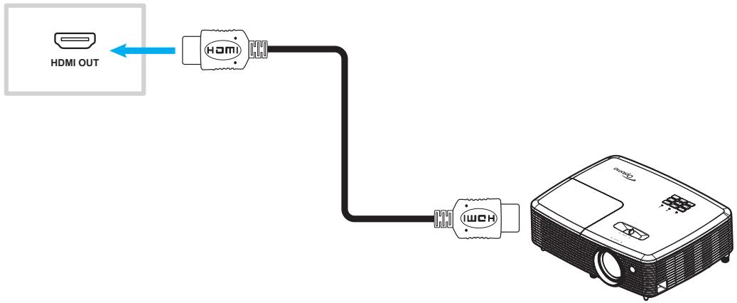 OPTOMA 3753RK - Raccordement de sortie HDMI - 1