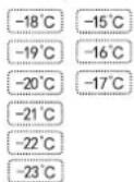 ELECTROLUX ESE6101A-BSG - Function setting of the LED display - 5