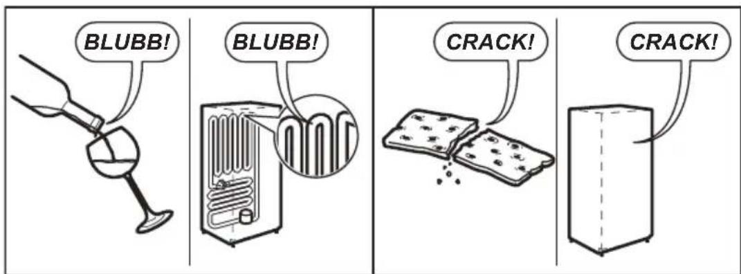 BLUBB! BLUBB! CRACK! CRACK!