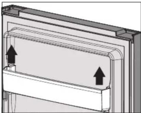 ELECTROLUX ETB3760K-H - Door storage bins - 1