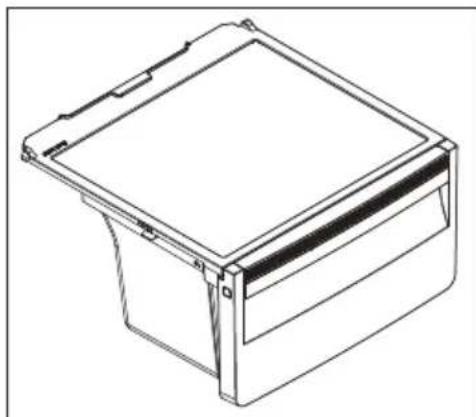ELECTROLUX ETB3760K-H - Crisper Drawer - 1