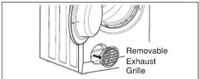 Removable Exhaust Grille