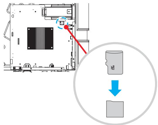 OPTOMA 3863RK - Installation carte TF / MicroSD - 2