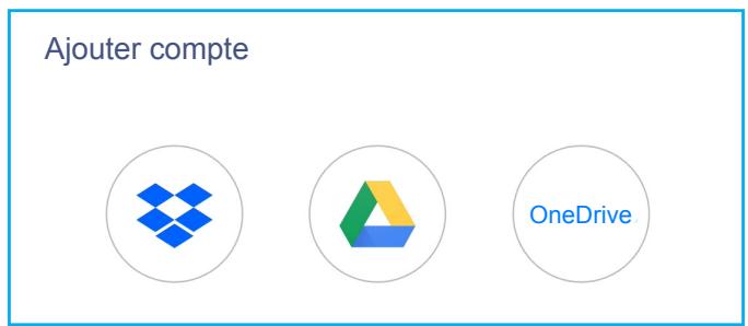 Ajouter compte OneDrive