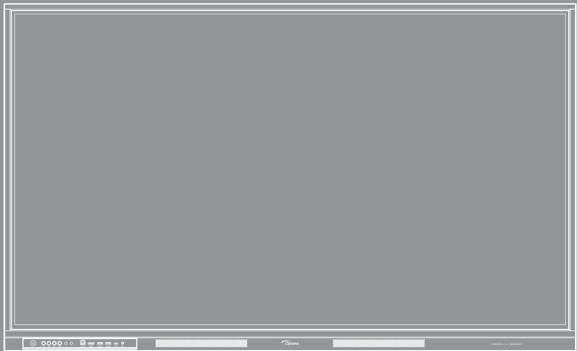 OPTOMA 3863RK - Écran plat interactif - 1