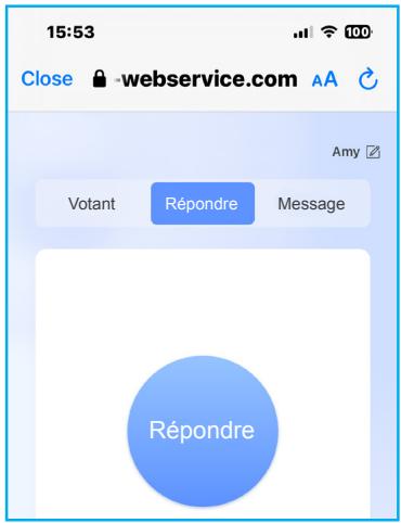 15:53 Close -webservice.com AA Amy Votant Répondre Message Répondre