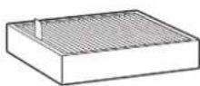 DAIKIN MC40YPVM - Dust collection filter - 1