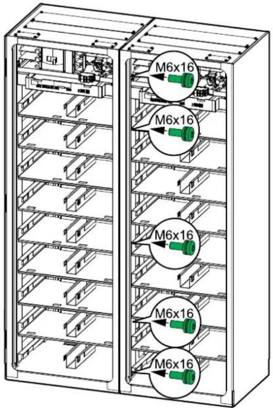 M6x16 M6x16 M6x16 M6x16 M6x16