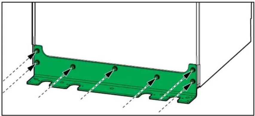 APC LIBSESMG17UL - Install the Rear Seismic Anchoring - 5