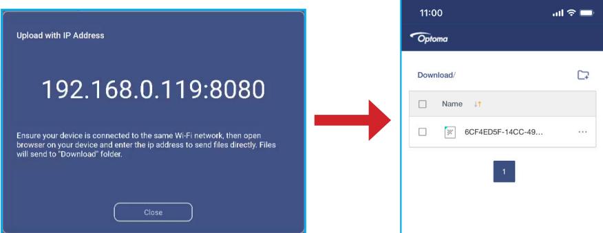 OPTOMA 5652RK+ - UTILISATION DES APPLICATIONS - 2