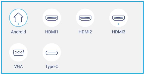 OPTOMA 5652RK+ - Menu des raccourcis - 2