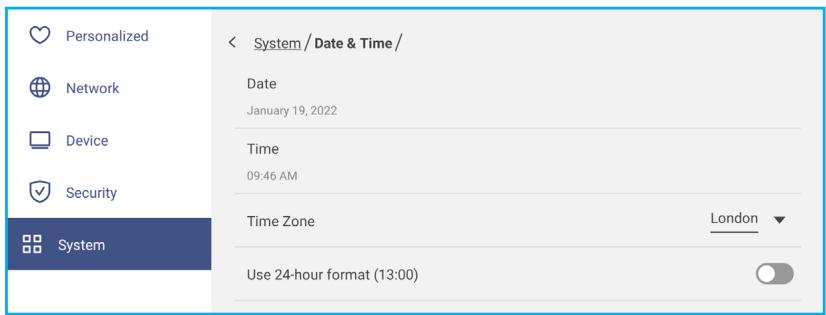 OPTOMA 5652RK+ - Configuration des paramètres du système - 2