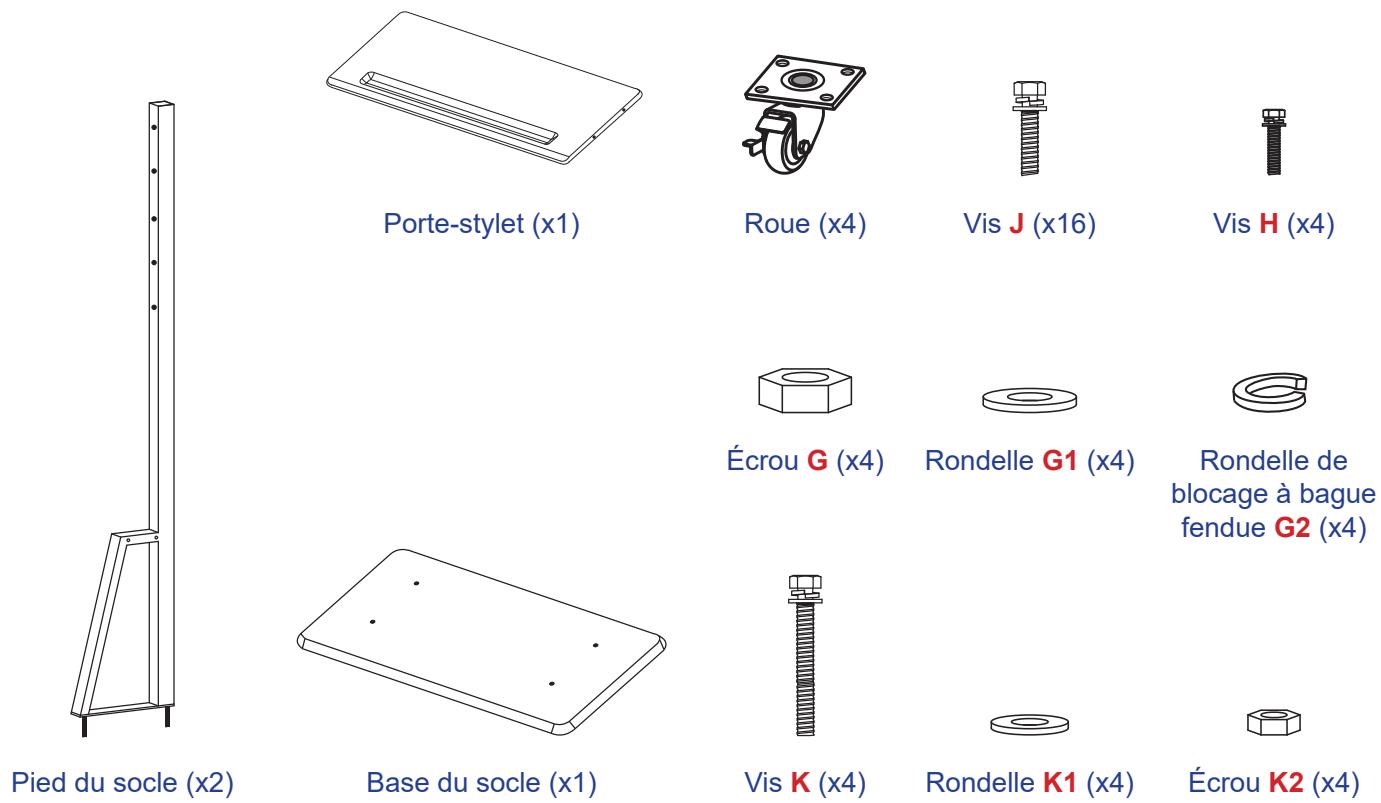 OPTOMA 5652RK+ - Installation par montage sur socle (en option) - 1