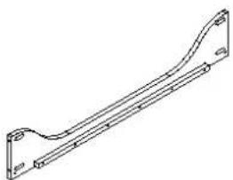 Silver Cross Nostalgia Sleigh Cot Bed - Parts List : - 3