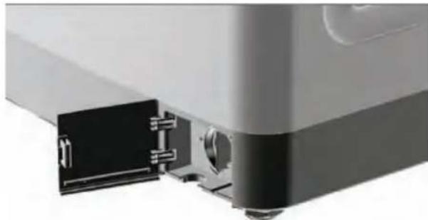 Defy DTL162 - In order to clean the dirty filter and discharge the water: - 2