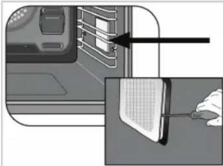 Defy DBO467 - If your oven is equipped with a square lamp: - 1