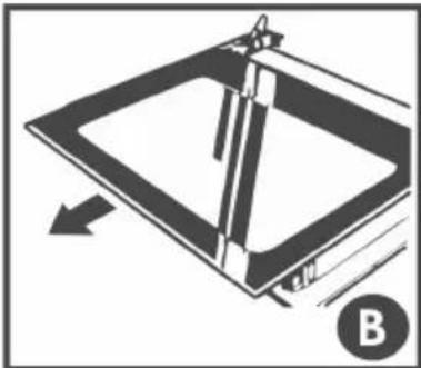 Defy DBO496 - Removing the Oven Door Glass - 2