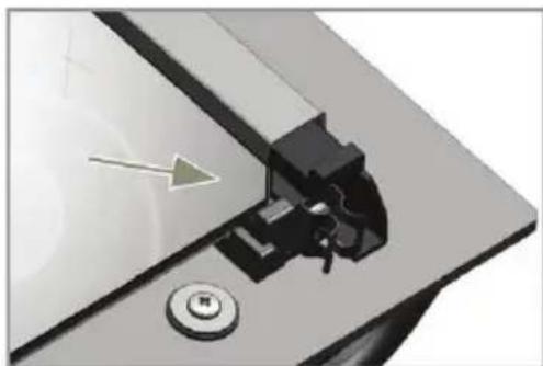 Defy DBO475 - Removing the door inner glass - 4
