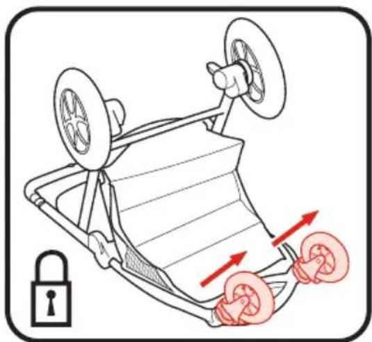 GRACO Premier Modes Lux - 3-C Front Wheels • Las ruedas delanteras - 3