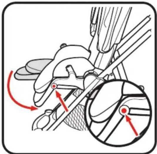 GRACO Premier Modes Lux - 4-1 Adjusting Footrest • Para ajustar el apoyapié - 1