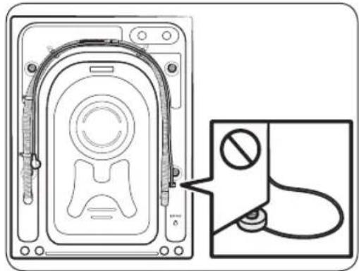 SAMSUNG WW10TP44DSH - STEP 3 Adjust the levelling feet - 3