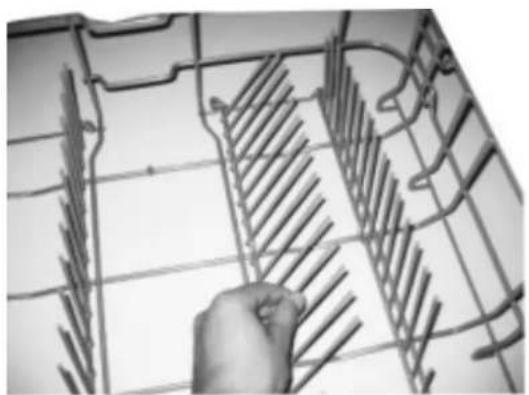 Hand holding a wireframe object with grid lines, no visible text or symbols