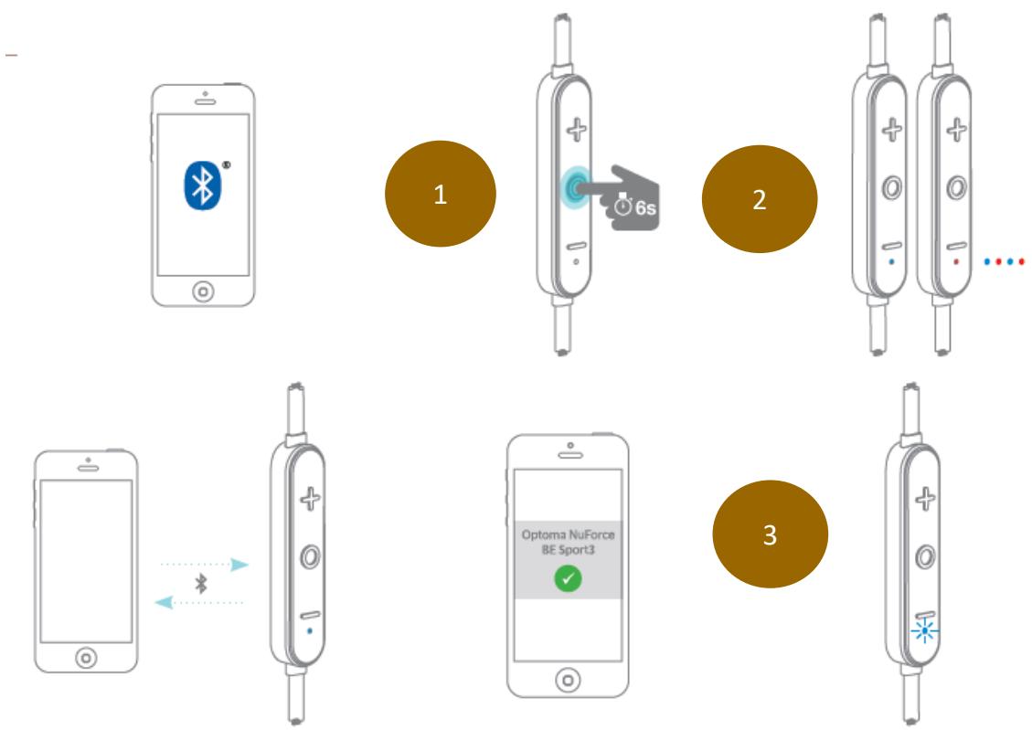 OPTOMA BE Sport3 - Appairage Bluetooth - 1