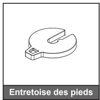 Entretoise des pieds