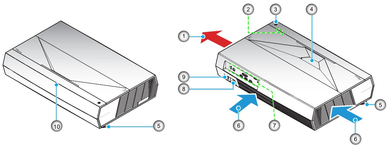 OPTOMA CinemaX D2 Smart - Description du produit - 1