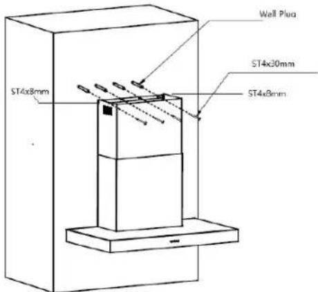 Wall Plua ST4x30mm ST4x8mm ST4x8mm