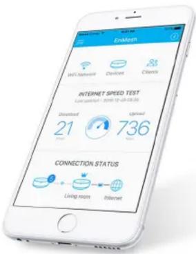 EnMean WIFI Network Denixet Clients INTERNET SPEED TEST Last updated: 2018-12-29-03:30 Download: 21 Upload: 736 CONNECTION STATUS Living room Internet