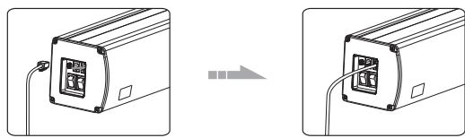 OPTOMA DE-1123EGA - Floating wall bracket installation - 12