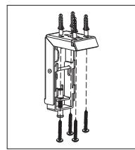 OPTOMA DE-9106EGA - Floating wall bracket installation - 5