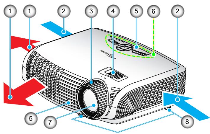 OPTOMA DH1011 - Aperçu du produit - 1