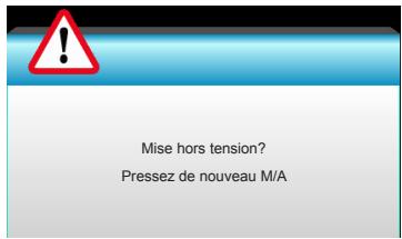 OPTOMA DH1011 - Mise Hors tension du Projecteur - 1