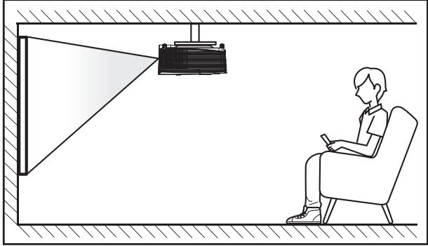 OPTOMA DH1011i - Installation du projecteur - 2