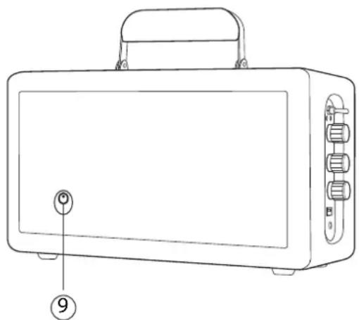 Victrola Roadie VAS-40B - CONTROL PANEL - 2