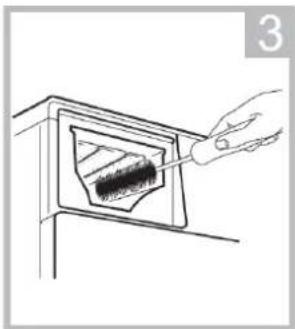 Seiki SC-900AU7FL - CLEANING THE DETERGENT DISPENSER - 3