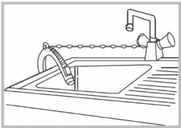 Seiki SC-800AU8FL - CONNECTING THE DRAIN HOSE - 3