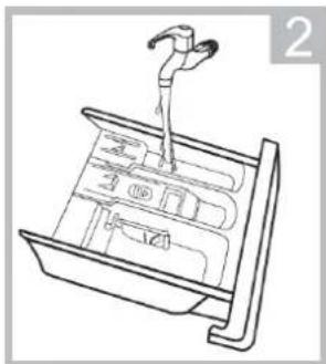 Seiki SC-500AU7FL - CLEANING THE DETERGENT DISPENSER - 2