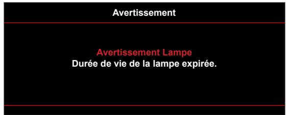 OPTOMA DH400 - Remplacement de la lampe - 1
