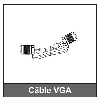 OPTOMA DH400 - Description du contenu de la boîte - 8