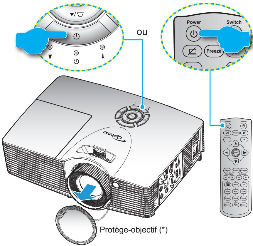 OPTOMA DH400 - UTILISER LE PROJECTEUR - 1